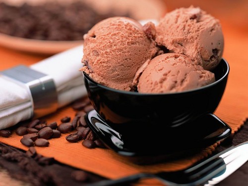 Brown Coffee Ice-Cream