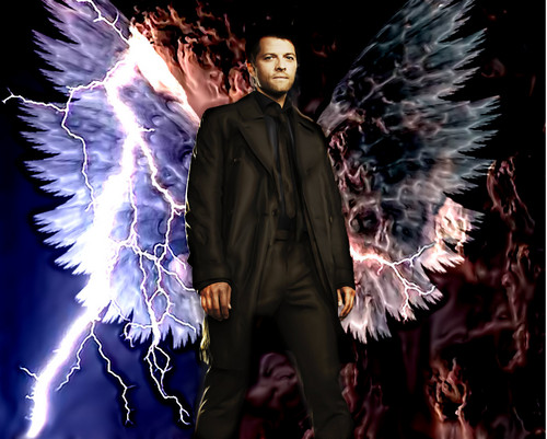 Castiel with wings