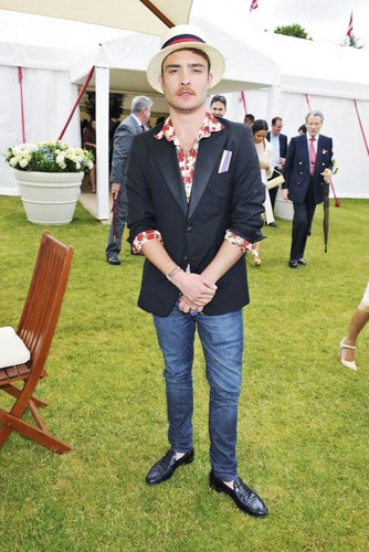  ED WESTWICK guest ngôi sao BEAUFORT QUEENS CUP CARTIER POLO (JUNE 16)
