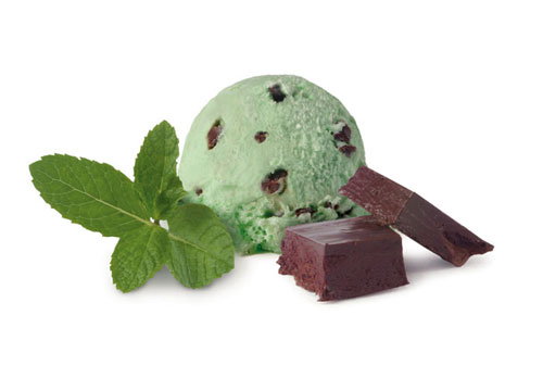  Green Mint Schokolade Chip Eis