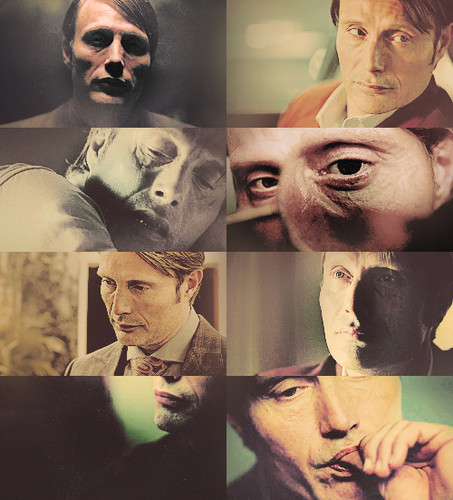  Hannibal Lecter + up close and personal