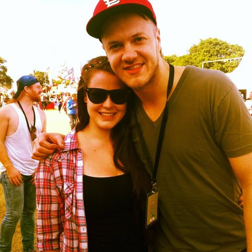  Isle of Wight Festival - fã Picture (This girl is actually my friend)