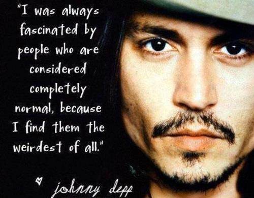  Johnny Depp's qoutes