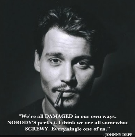  Johnny Depp's qoutes