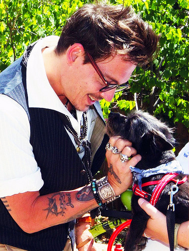  Johnny and dog