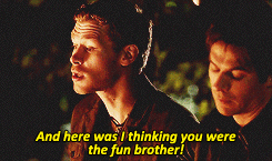 Klaus and Damon + My Favorite Lines