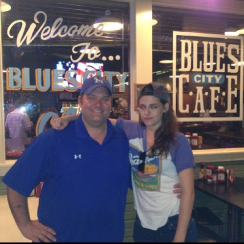  Kristen at the Blues City Cafe in Tennessee on June 16,2013