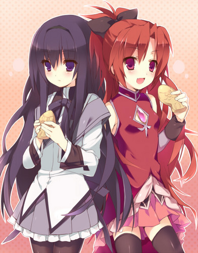  Kyouko & Homura