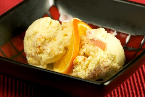  주황색, 오렌지 아이스크림