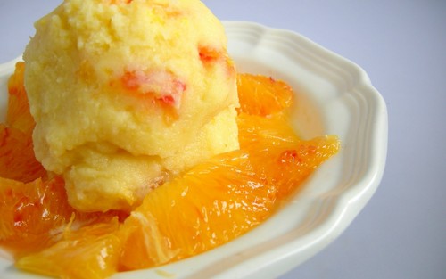  주황색, 오렌지 아이스크림