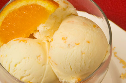  橙子, 橙色 冰激凌