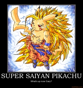  Pikachu Super saiyan?? (Dragon ball Z)