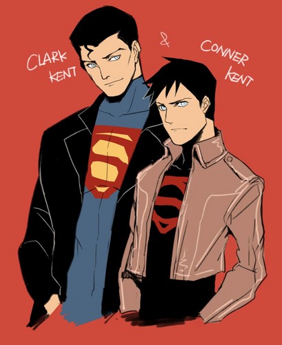 Superman and Superboy