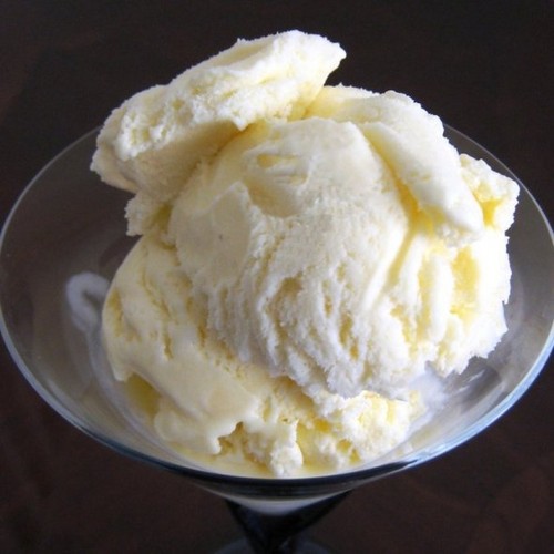 vanilla ice cream