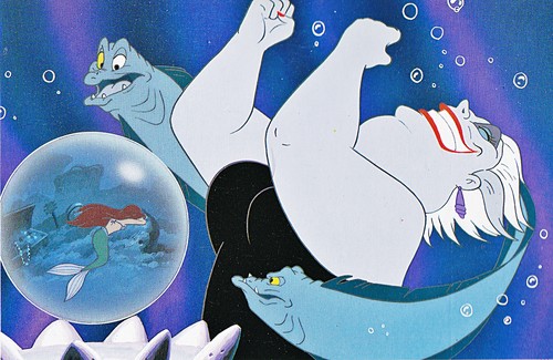  Walt Disney Book images - Princess Ariel, Flotsam, Ursula & Jetsam