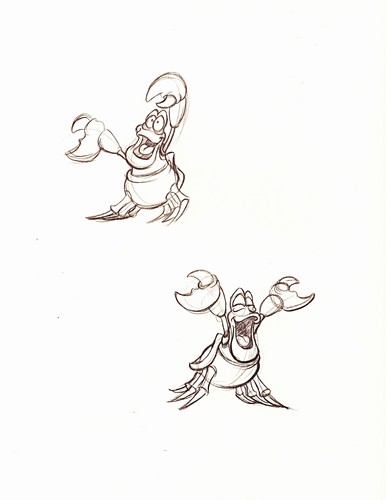  Walt 迪士尼 Sketches - Sebastian