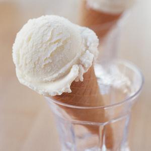  White Vanilla sorvete