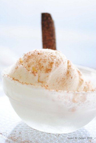  White Vanilla helado