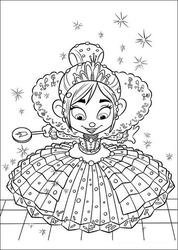  Wreck-It Ralph Coloring Page