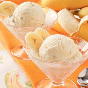 Yellow Banana Ice-Cream