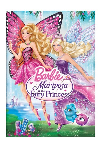  búp bê barbie mariposa the fairy princess dvd and blu-ray