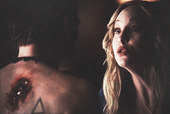  "He’s doing what he does. дана the chance of happiness, Klaus runs at the opposite direction."