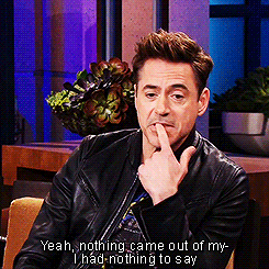         Robert Downey Jr. on his reaction to breaking his ankle.