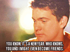  “You know, it’s a new year. Who knows? आप and I might even become friends.”