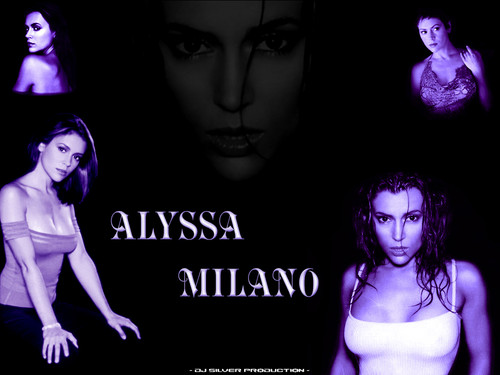  Alyssa Milano Обои