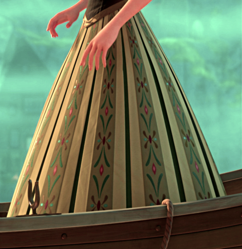  Anna in her green dress