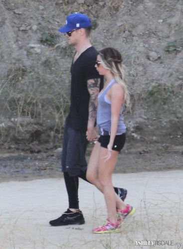  Ashley & Chris out in Hollywood Hills