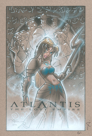  Atlantis The लॉस्ट Empire Art द्वारा John Alvin