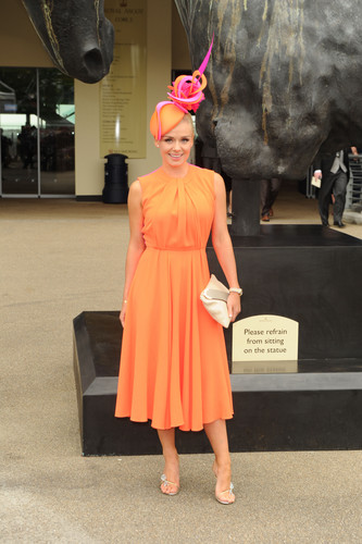 Attends the Royal Ascot Day 1 at Ascot Racecourse