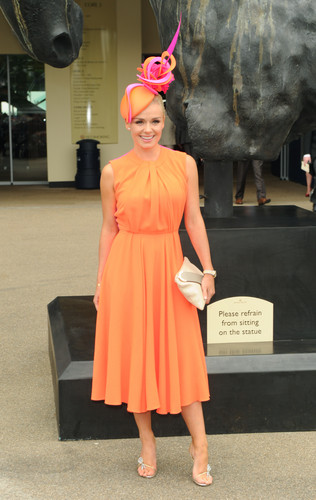  Attends the Royal Ascot 日 1 at Ascot Racecourse