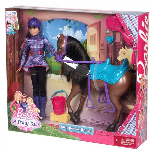  búp bê barbie Her Siter in a ngựa con, ngựa, pony Tale búp bê