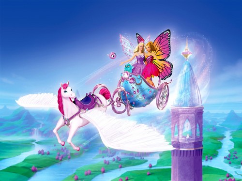 Barbie Mariposa and Fairy Princess new pic.