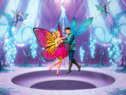  বার্বি Mariposa and Fairy Princess new pic.