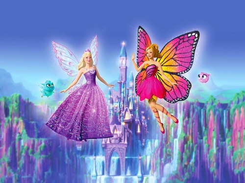  বার্বি Mariposa and the Fairy Princess
