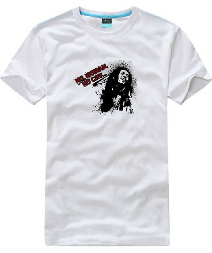 Bob Marley NO WOMAN NO CRY logo short sleeve t shirt