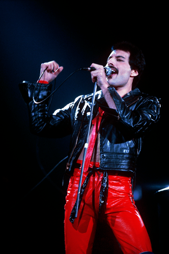  Freddie on stage ♥