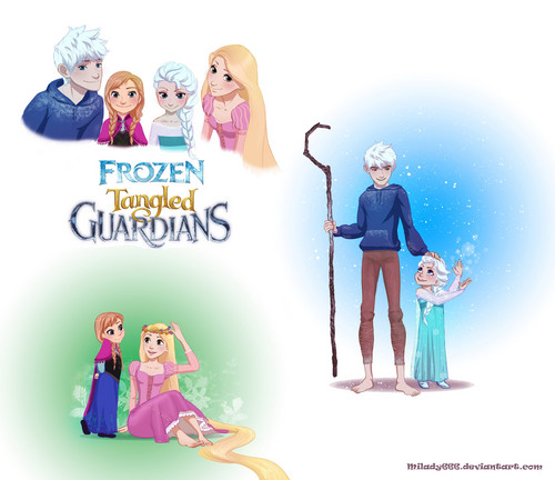  Frozen - Tangled - Guardians