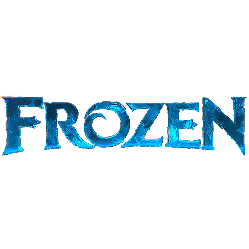 Frozen logo without background