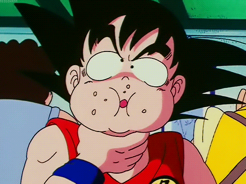  Goku choking
