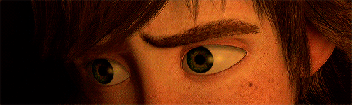 Hiccup's eyes