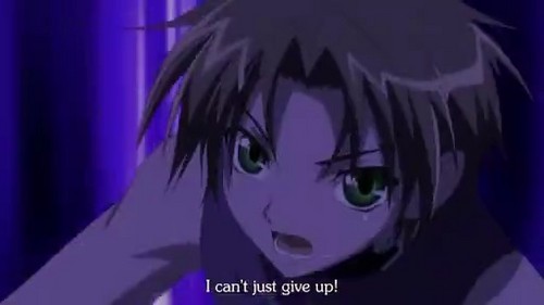  I can't just give up - Teito