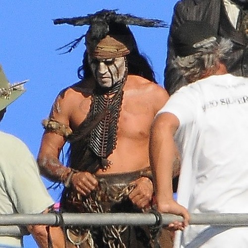  Johnny Depp as Tonto ("The Lone Ranger")