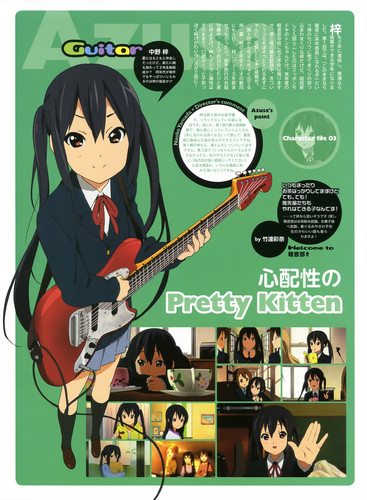  K-On! Character File: "Pretty Kitten"