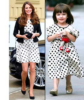  Kate Middleton Copies Suri Cruise's Style