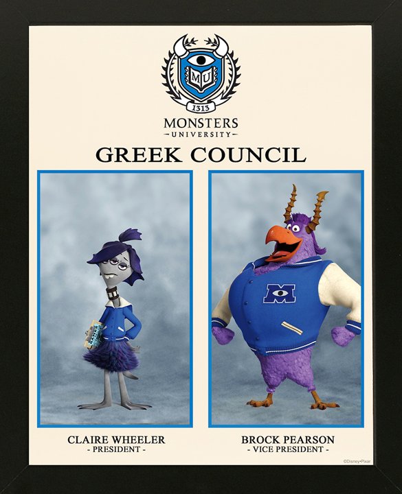 Monsters University Greek Council