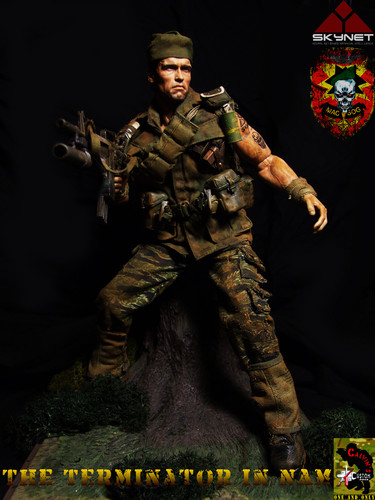 One sixth custom Arnold figure 